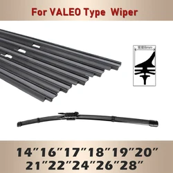 Car Vehicle Insert Soft Natural Rubber strips (Refill) For Valeo Type Wiper Blade 14