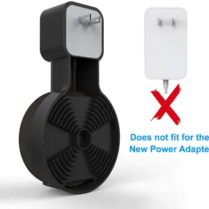 Echo Dot Wall Mount Holder, Cord Management Support for Alexa, 3rd Generation Speaker, EU, USA, UK Plug Main Base Sales for Alexa - №5