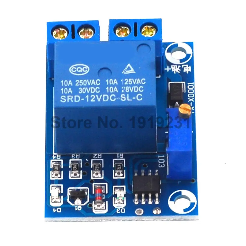 DC 12V Battery Undervoltage Low Voltage Cut off Automatic Switch Recovery Protection Module Charging Controller Protection Board