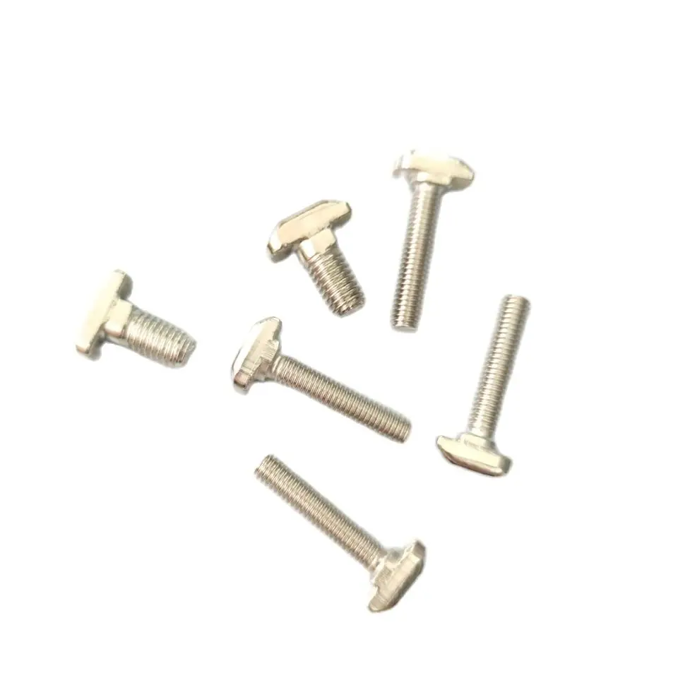 20 Cái/lốc M5 M6 M8 T Bu Lông Ốc Vít Cho Tiêu Chuẩn EU 20 30 40 45 Tuyến Tính Đường Sắt Nhôm Hồ Sơ Tùy Chọn nhôm Hồ Sơ Phụ Kiện