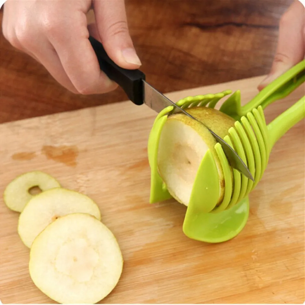 

Reusable Fruit GadgetsHandheld Circular Fashion Lemon Slices Tomato Slicer Home Kitchen Fruit Vegetable Tools Accessories