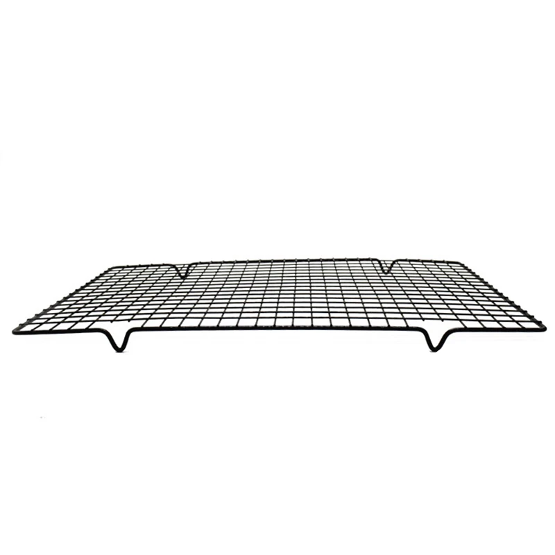 Nonstick Single Layer Stainless Steel Cooling Grid Tray Cake Bread Drying Stand Barbecue Cookie Baking Rack Shelf Kitchen Tools