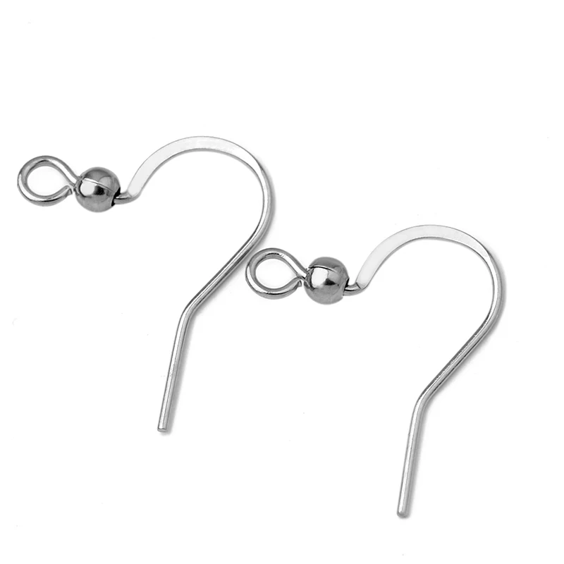 

200 шт., плоские серьги из нержавеющей стали, соединители для сережек, креативные крючки для сережек, аксессуары для женщин, подвесные висячие серьги