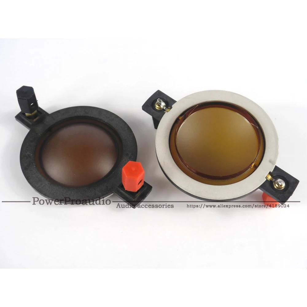 

2pcs / Lot neodymium speaker diaphragm DE250 replacement tweeter 44mm voice coil for professional audio