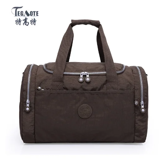 Women Travel Duffle Large-Capacity Travel Bag Travel Tote Duffel Bag Large Handbag Fitness Bag Storage Bag Waterproof Nylon Bag