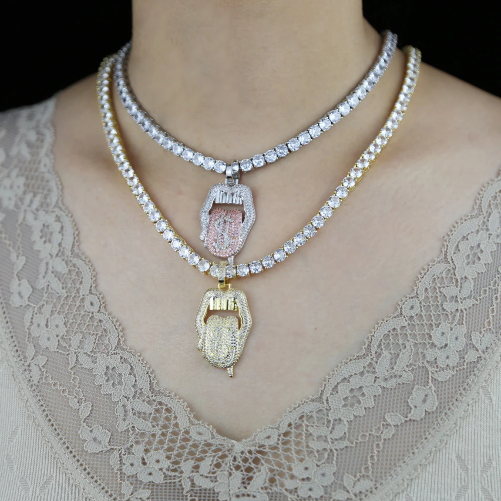 アクセサリー KING ICE TONGUE OF DESIRE NECKLACE 楽天市場】KING ICE キングアイス ネックレス TONGUE OF DESIRE