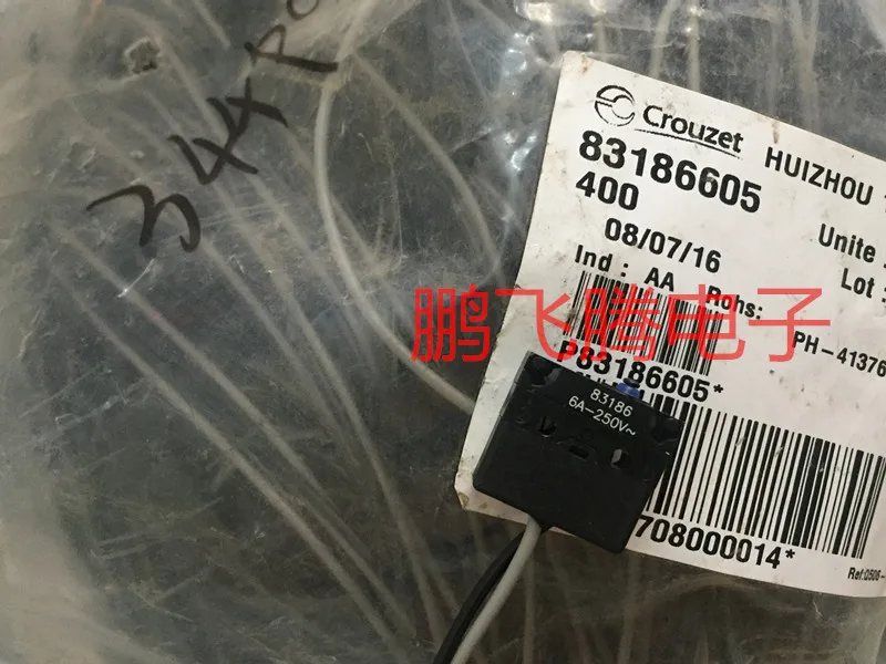1PCS French Crouzet 83186 brake detection switch stroke limit micro switch waterproof dust explosion-proof micro switch 6A250V