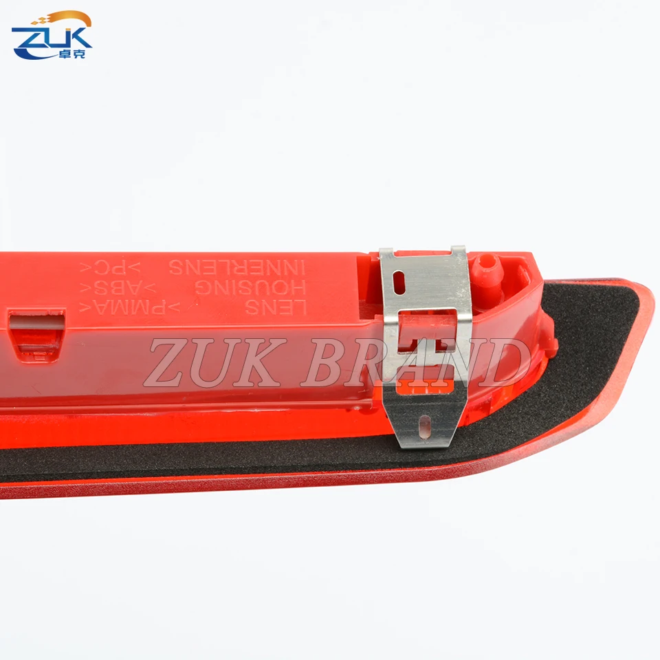 ZUK Car Accessories Rear Additional High Mount Stop Light For Ford Escape Kuga 2013 2014 2015 2016 2017 LED Third Brake Lamp