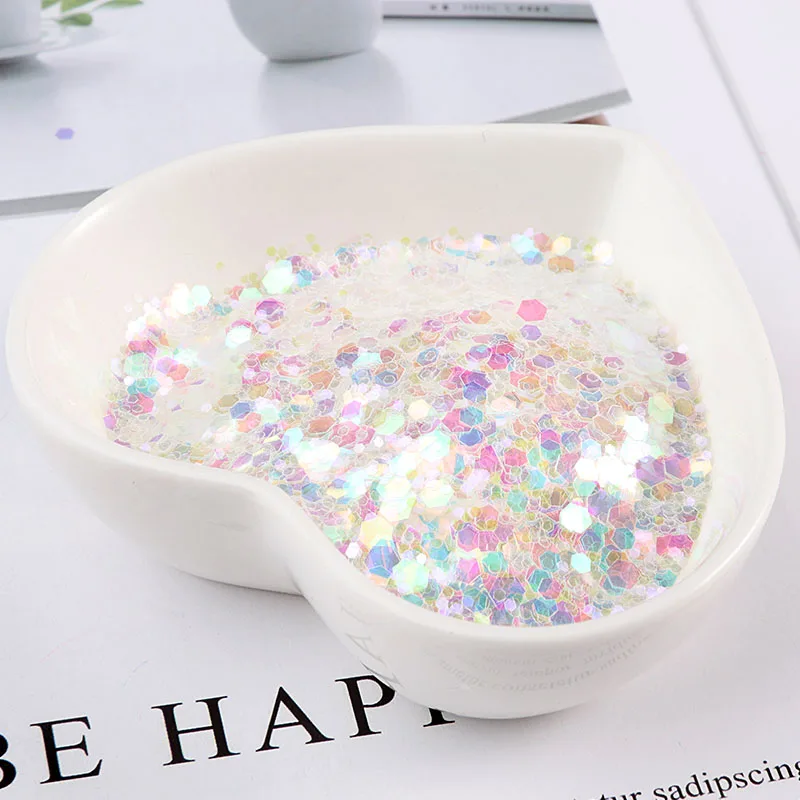 10g/Pack Ultrathin Mix 1-3mm Hexagonal Shape Sequins for Nail art PET Color Paillettes Sequin Wedding Craft Decoration confetti