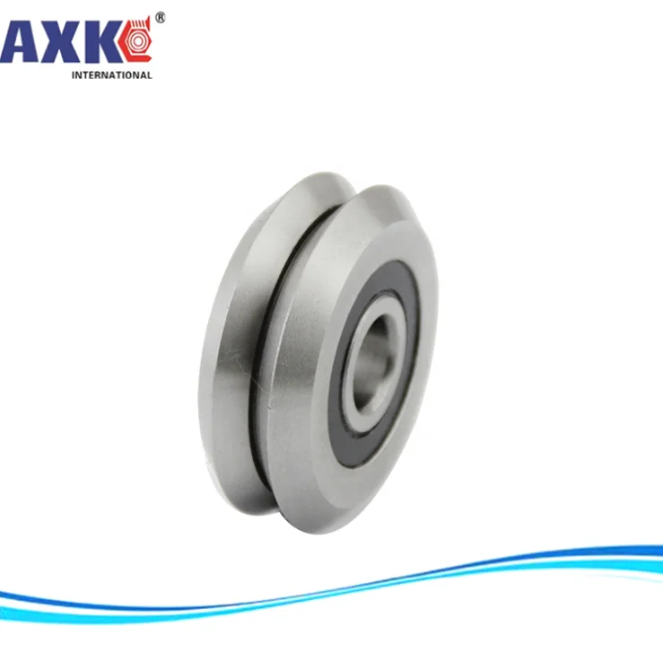 10 pcs V grooved straightener guide wheel bearings V624/135 V135 4*14*5 mm ABEC-5 Precision pulley V624ZZ 624VV