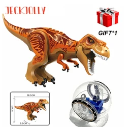 Jurassic Grote Dinosaurussen Bouwstenen Dino Wereld Park Tyrannosaurus Rex Wyvern Voor Kinderen Kerstcadeaus Jongens Bricks Speelgoed