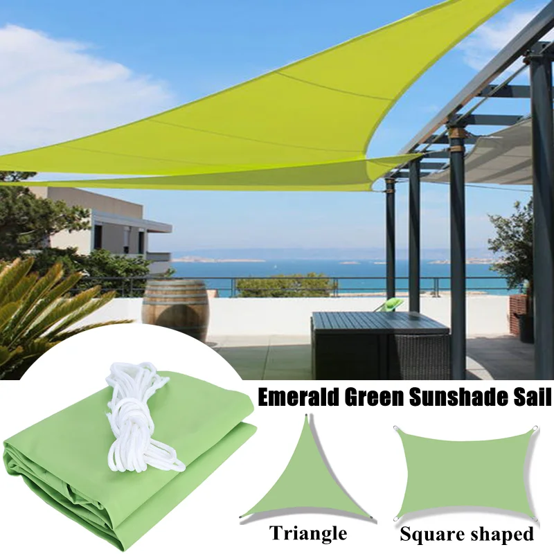 

Outdoor Oxford Cloth Canopy Anti-UV Waterproof Awning Tarpaulin Sunscreen Garden Patio Triangle Sun Shelter Camping Shade Sail