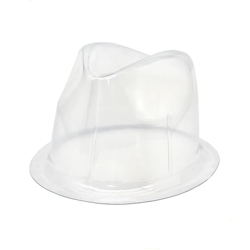 PVC Plastic Cap Holder Fedora Hat Dome Flat Cap Holder Plastic Cap Holder Hat Storage Packaging