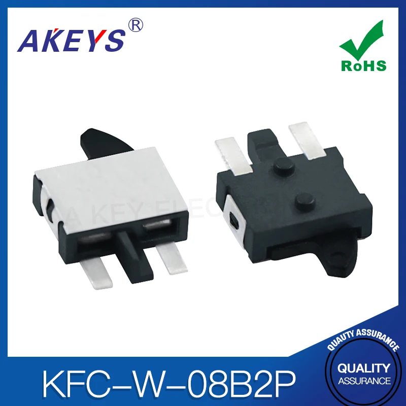 20PCS KFC-W-08B2P Two Pin limit (anti flashing) door reset accessories micro detection key switch