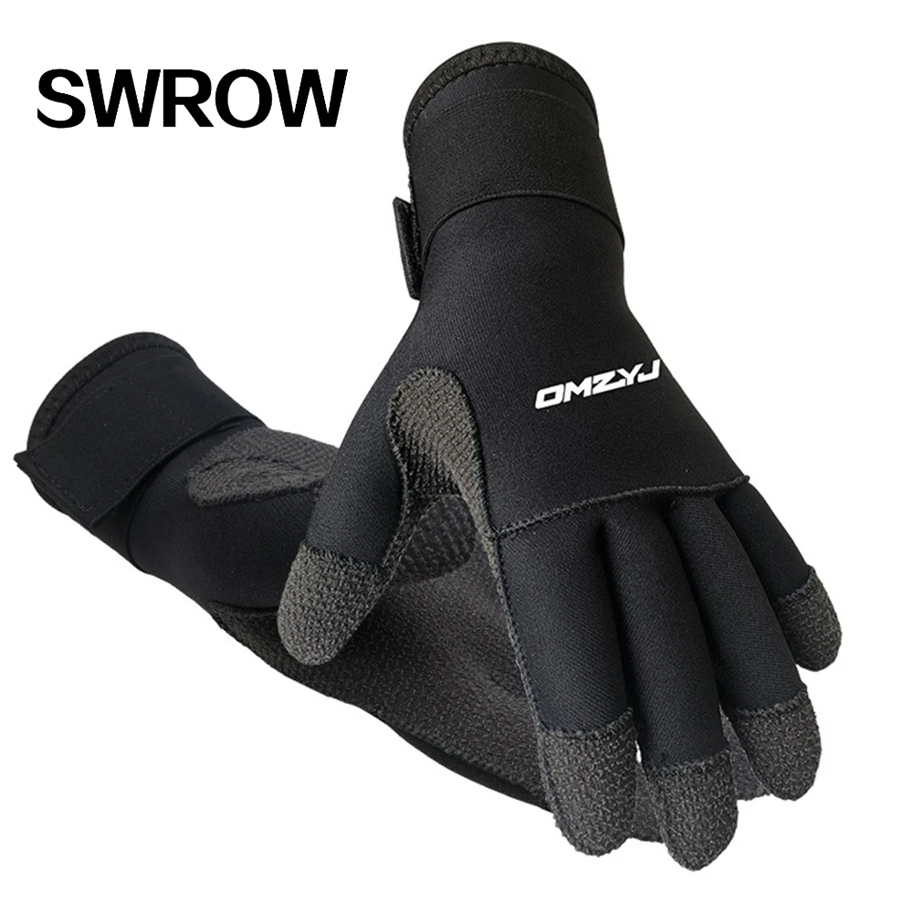 2021 4MM Neoprene Diving Gloves For Underwater Hunting Non-Slip Stab-Resistant Wear-Resistant And Warm Snorkeling Diving Gloves