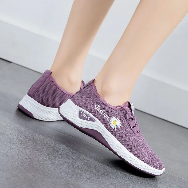 Buty do tenisa dla kobiet buty sportowe na świeżym powietrzu oddychająca siatka powietrzna buty do chodzenia damskie buty do joggingu Chaussures