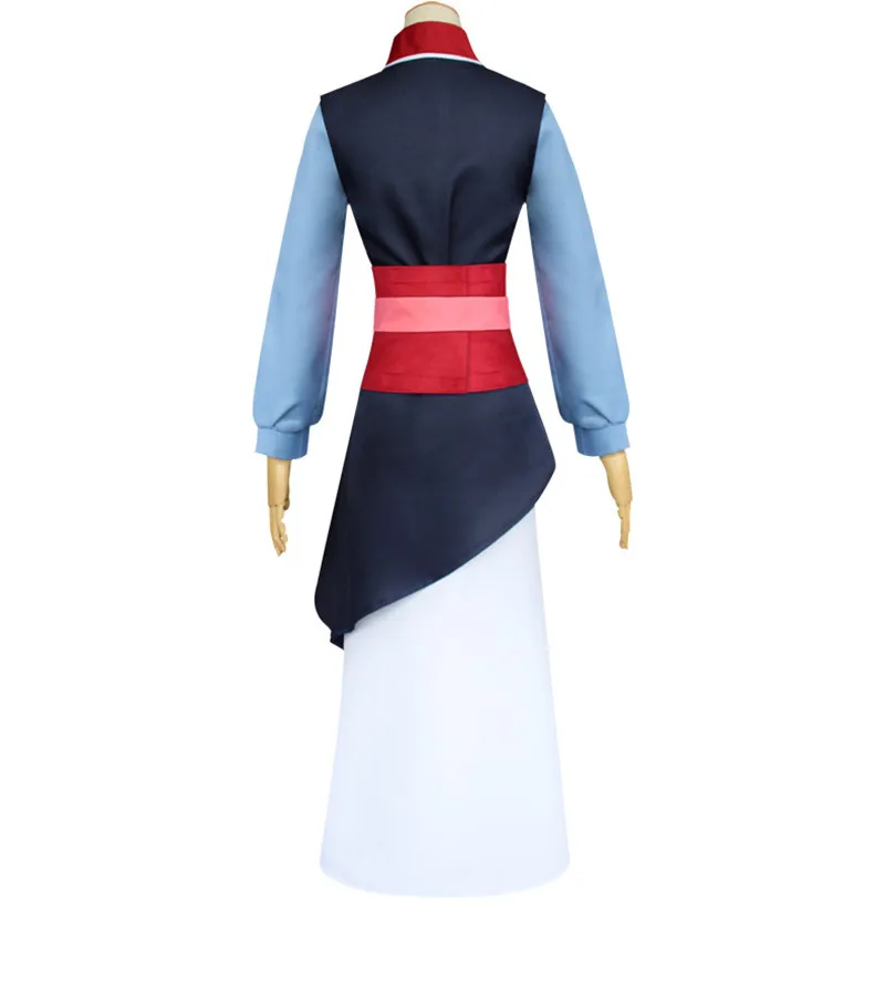 Costume de princesse Anime Hua Mulan pour enfants et femmes, robe de cosplay, Hanfu, style chinois, Halloween, adultes, 600