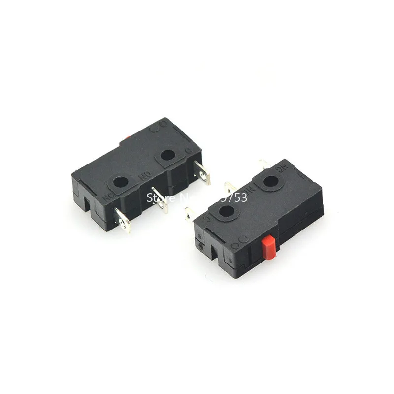 5Pcs Mini Micro Limit Switch NO NC 3P Terminals SPDT 5A 125V 250V Roller Arc lever Snap Action Push Micro switches