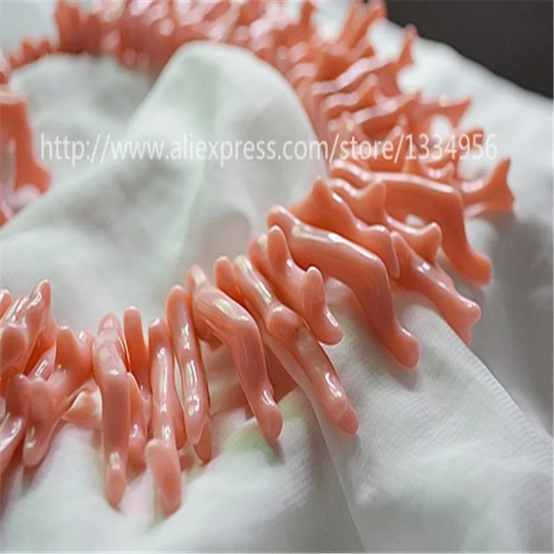 90pcs/set new creative irregular acrylic imitate coral pink beads connectors for diy earrings necklace craft jewelry accessories