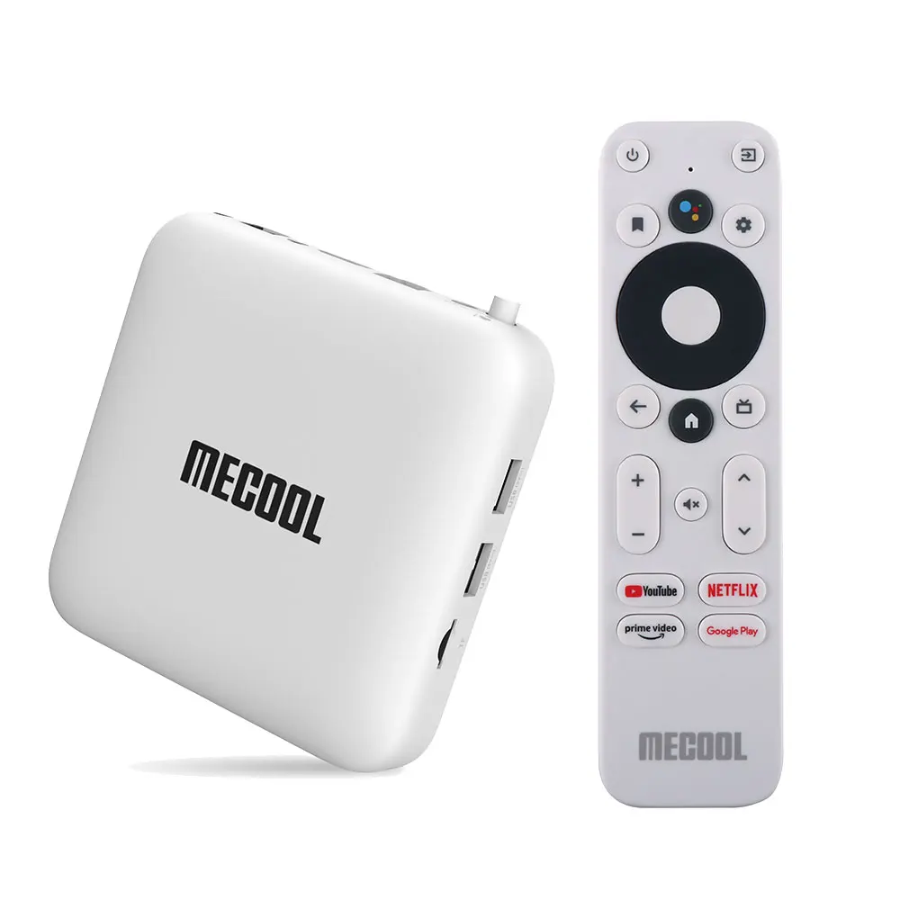 Original Mecool km2 Sprach fernbedienung Ersatz BT Wireless Air Mouse Google zertifiziert Prime Video Netflix Android TV-Box