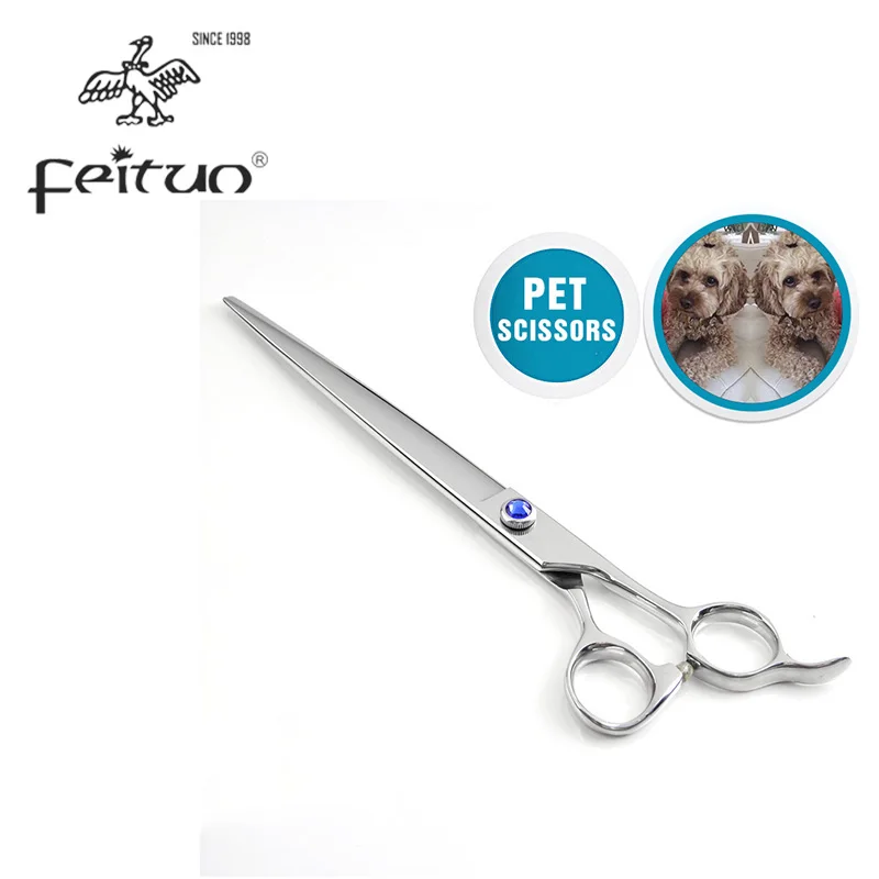 Professional Pet Scissors With Case Bag 7.5 Inch Japan High Quality Dog Cat Tesoura Pet Grooming Cutting Scissors Kit Shears Set