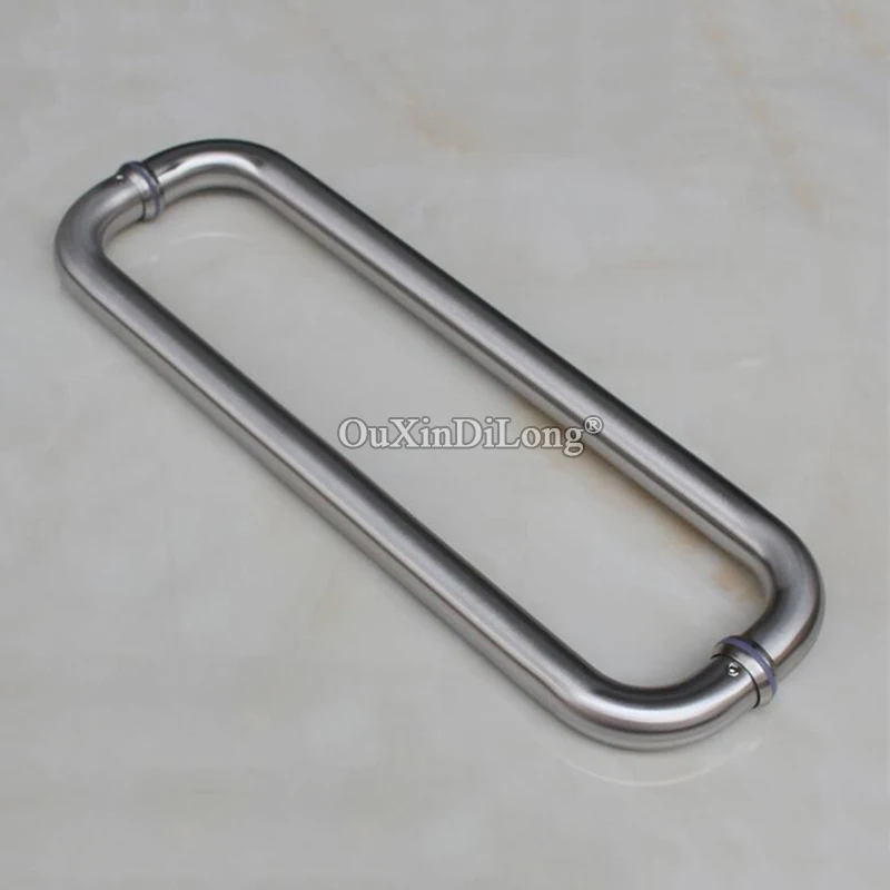 Brand New 304 Stainless Steel Frameless Shower Door Handles Home/Office Glass Door Push / Pull Handles Mirror/Brushed