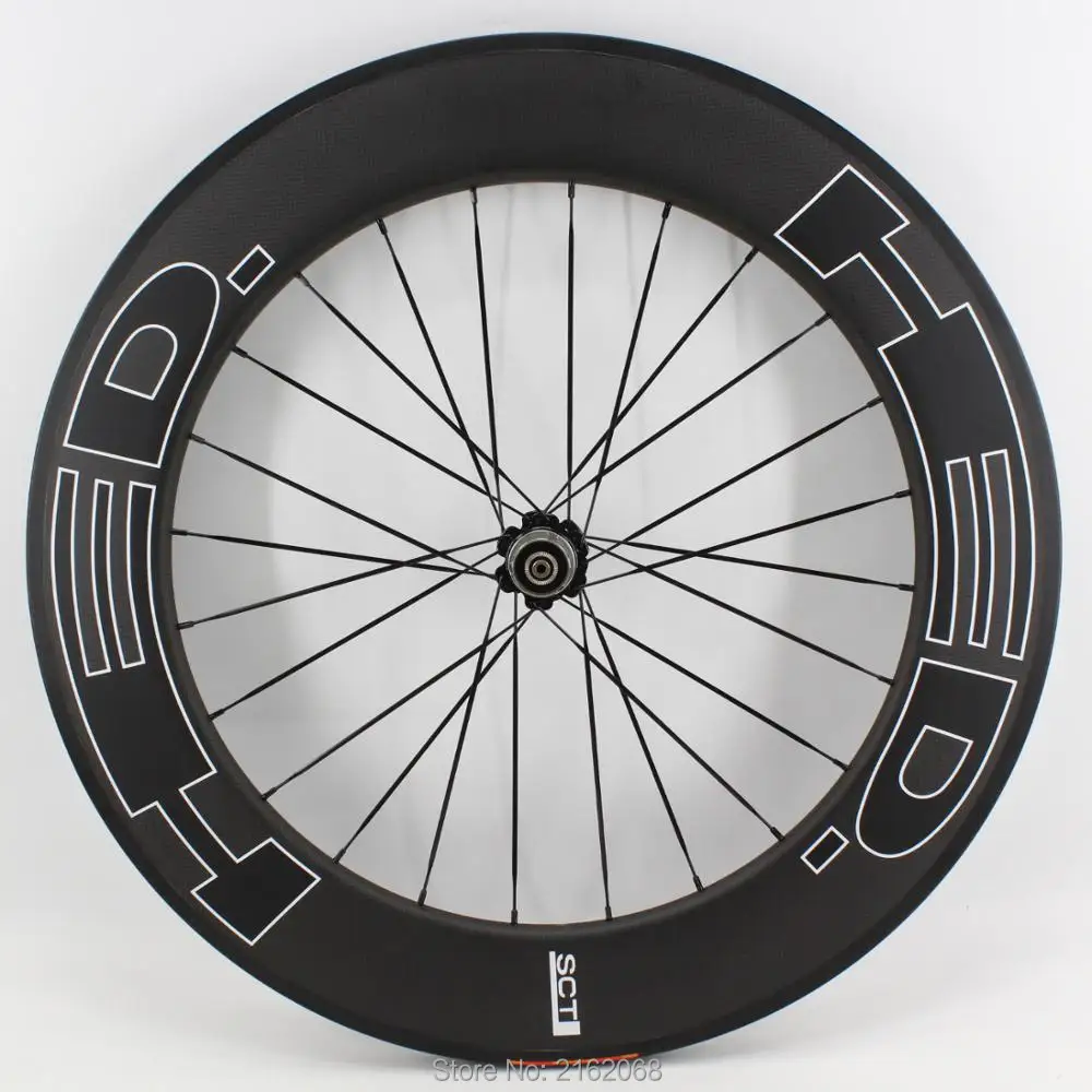 Paire de roues de vélo entièrement en fibre de carbone, pneu tubulaire, fibre de carbone, fibre de carbone, noir, nouveau, 700C, avant, 60mm, arrière, 88mm, 3K