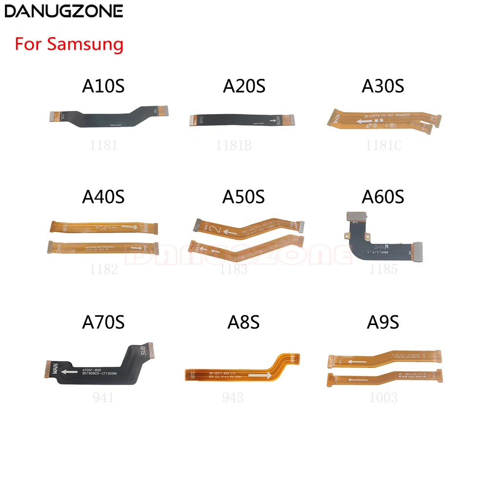 ЖК-дисплей подключение основной материнской платы гибкий кабель для Samsung Galaxy A10S A20S A30S A40S A50S A60S A70S A8S G8870 A9S A920F