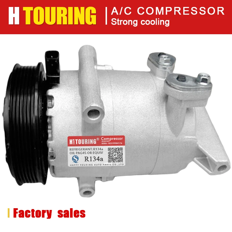 

For Ford AC Compressor VS16 for Ford Transit 2.2L Diesel 2006-2011 6C1119D629AA 6C1119D629AD 1371569 6C11-19D629-AA 1421334 6PK