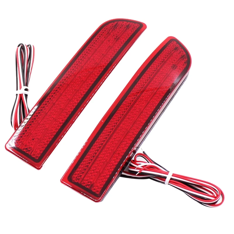 2X Car Led Tail Light Parking Brake Rear Bumper Reflector Lamp For Toyota Avensis/Alphard Mki/Rav4 Led Tail Lights Fog Stop Park image 5