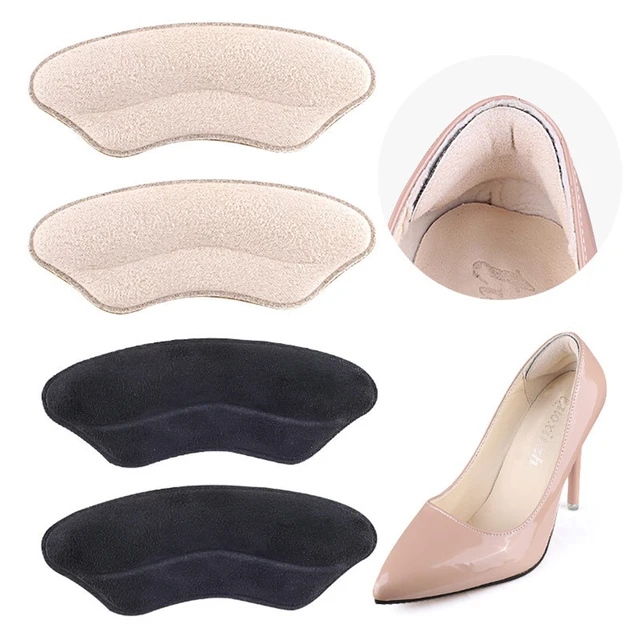 1 Pair Sponge Heel Pads Adhesive Patch For Pain Relief High Heels Shoes Sticker Foot Care Liner Grips Insole Cushion Insert Pad AliExpress