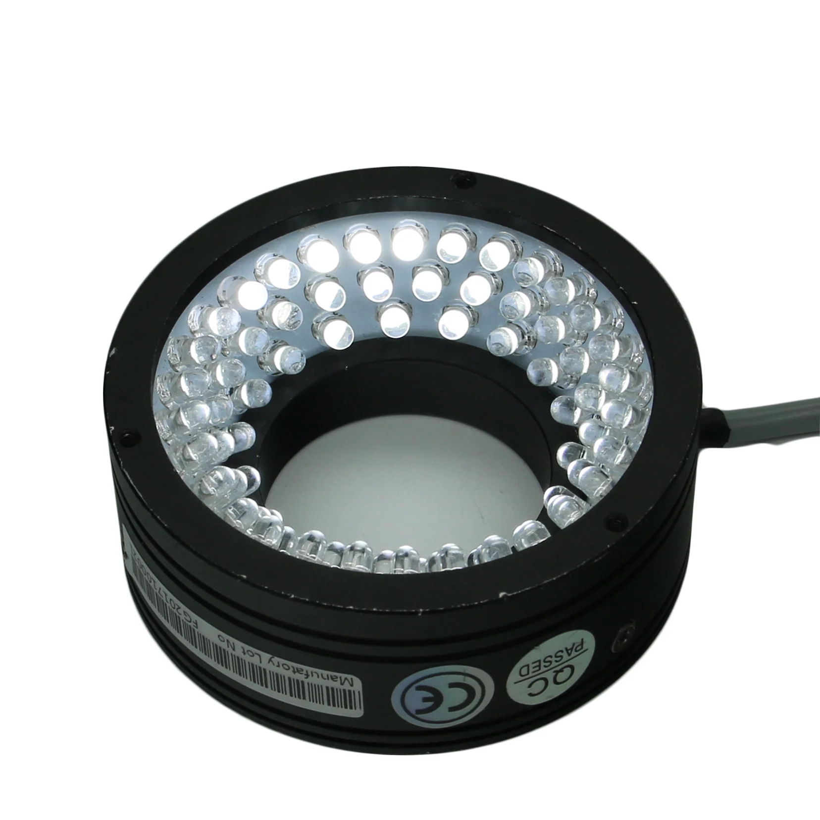 Tira de luces LED de 27, 30mm de ancho, longitud 100-200, fuente de luz, iluminador, máquina de inspección de superficie industrial, barra de visión