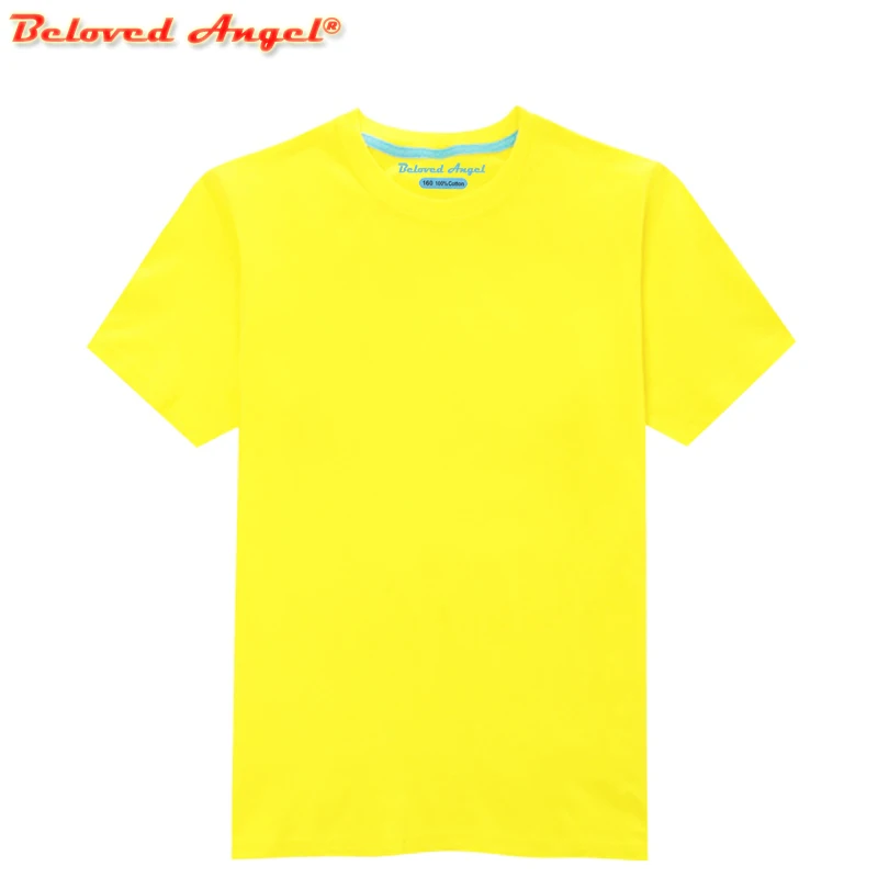 Toddler Child Summer Short Sleeve T-Shirt Kids Cotton Black Blue Yellow Red T Shirts For Baby Boy TShirt Girl Tops Tee 3-15 Year