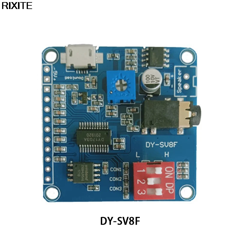 Voice Playback Module MP3 Music Player UART I/O Trigger Amplifier Board Module DY-SV17F DY-SV5W DY-SV8F DY-HV20T DY-HV8F