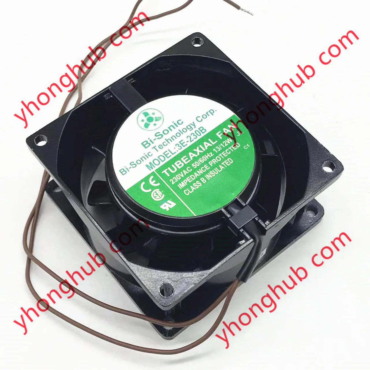 

Bi-sonic 3E-230B AC 230V 13W Server Cooling Fan 80x80X38mm 2-Wire