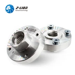 Z-LION 2 Piece Angle Grinder Flange M14 or 5-8/11 22mm Saw Blades Support Fixed Aluminium Replacement Power Tools Accessoriies