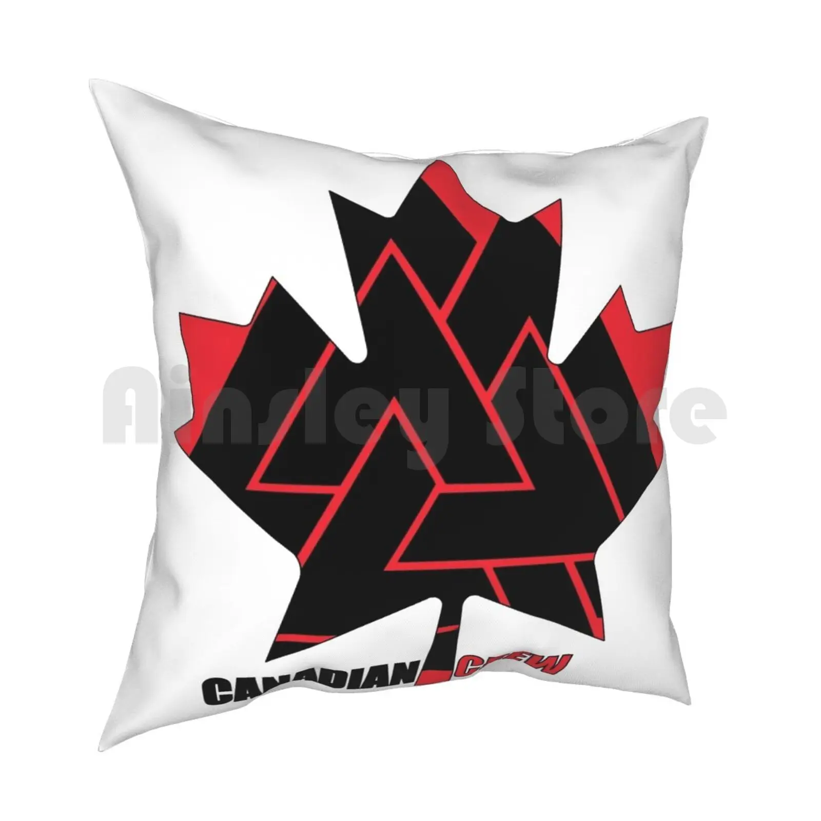 Canadian Crew Pillow Case Printed Home Soft DIY Pillow Cover Hjorleifsonart Canada Canadian Iceland Icelanders Icelandic
