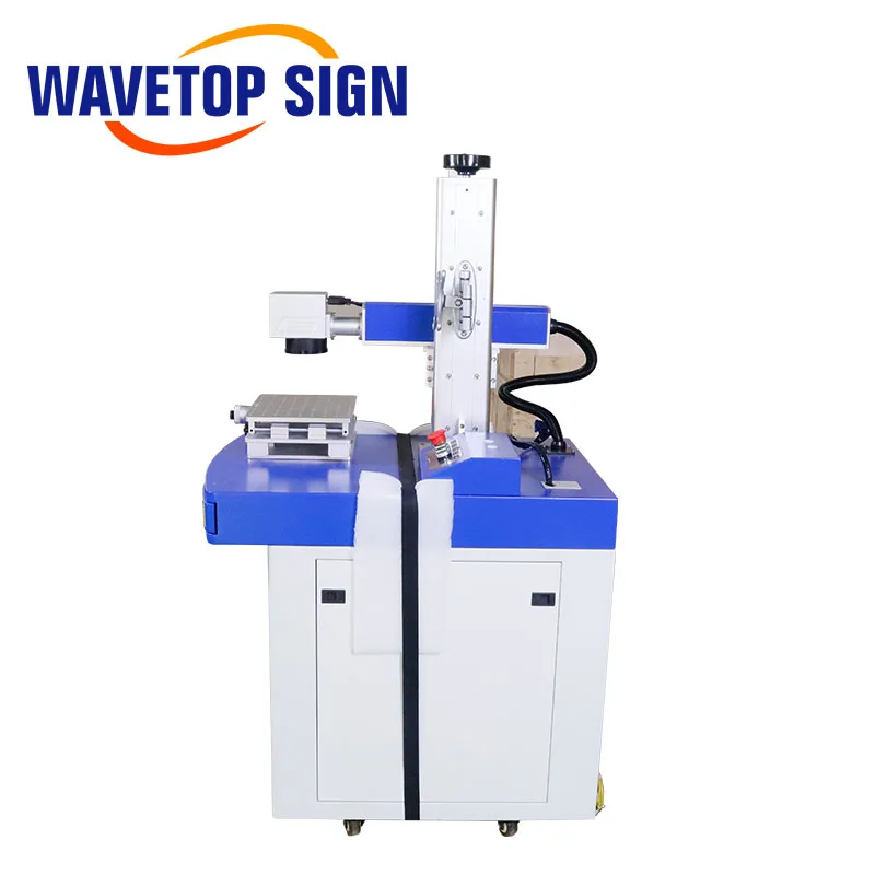 Macchina per marcatura Laser a fibra WaveTopSign 30W sorgente Laser in fibra di Raycus per marcatura di acciaio inossidabile in metallo
