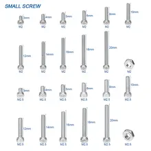 1322 Pcs Stainless Steel Hex Bolts and Nuts Set #6