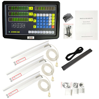 2 Axis Digital Readout 3 Axes DRO Display And Linear Scale Encoder Measuring Ruler for Milling Lathe Machine