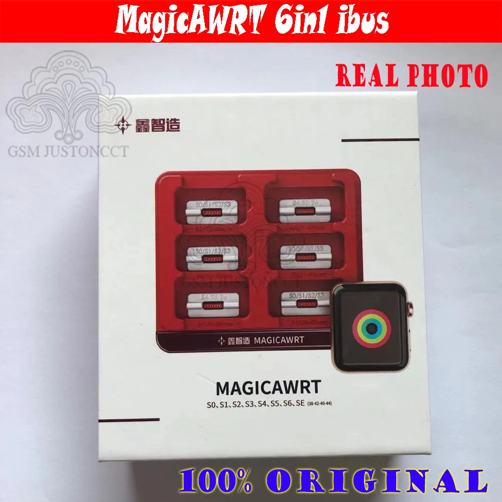 MagicAWRT-Adaptador Ibus AWRT, adaptador de recuperación, caja de restauración y soporte de herramienta de reparación para iWatch Ibus SE S0 S1 S2 S3 S4 S5 S6