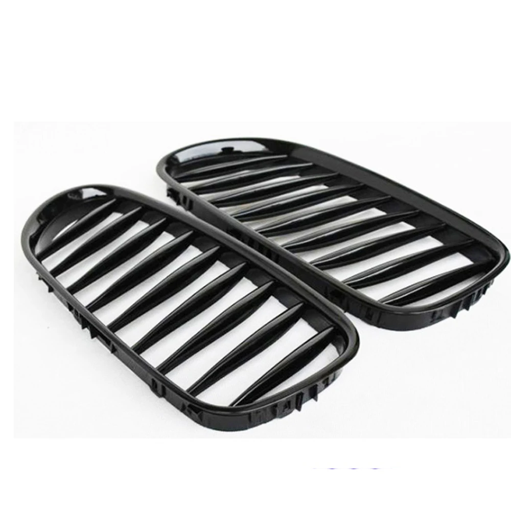 Front Center Grille Grills Black for BMW E85 E86 Z4 coupe 3.0SI 2002 2003 2004 2005 2006 2007 2008 Car styling view 2