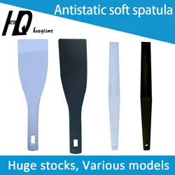 Espátula macia antiestática usada para pasta de solda, raspador de plástico, faca de raspagem, faca de corte smd, peças de reposição smt