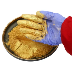 100g Natural Mineral Mica Powder Epoxy Resin Pearl Pigment Gold Pigment Mica Coloring Craft Soap Nail Eye Shadow Painting DIY