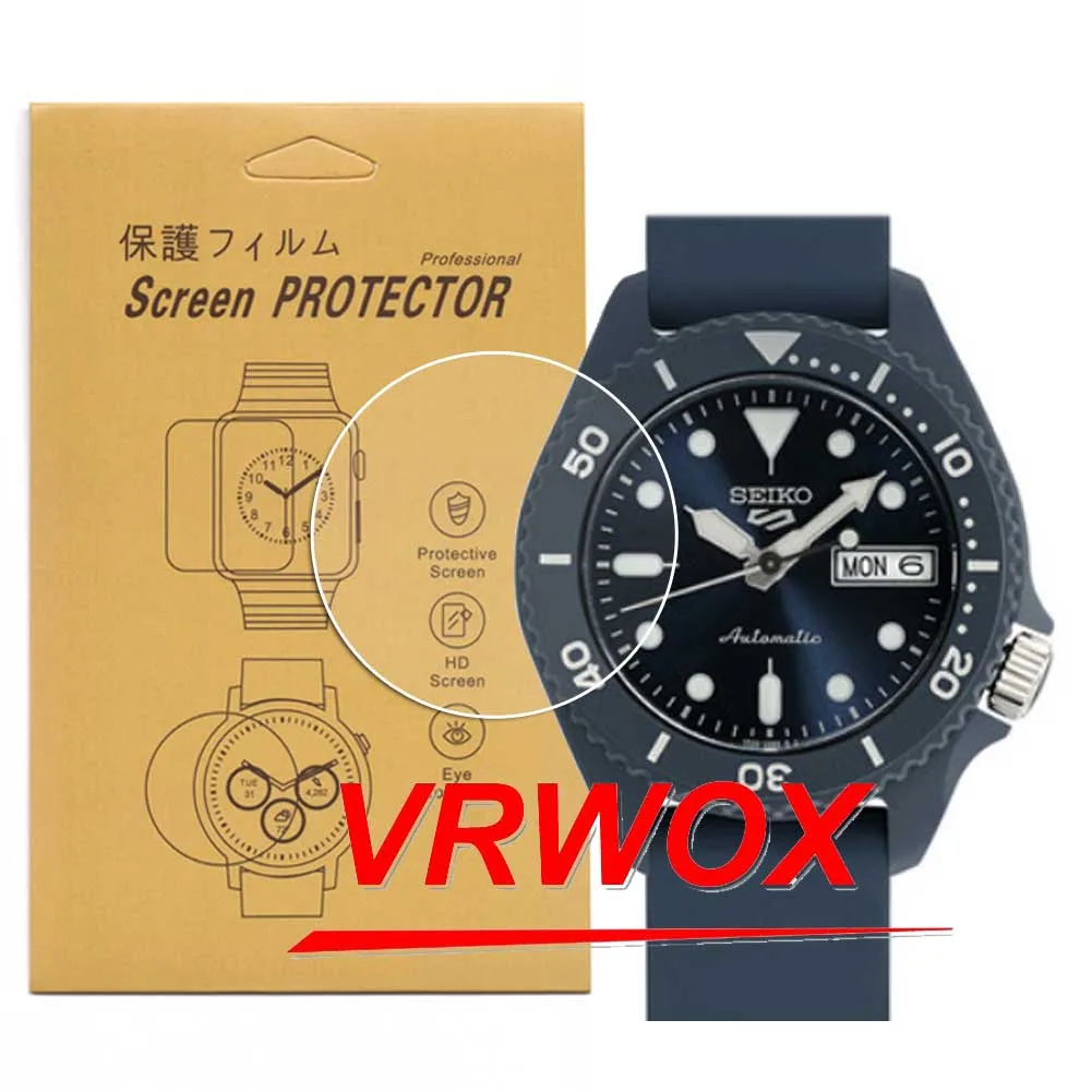 3Pcs Protector For SRPG81 SRPG85 SRPG87 SRPG71 SRPG73 SRPG75 SRPG77 SRPG79 TPU Nano Screen Protector For Watch 5 Film