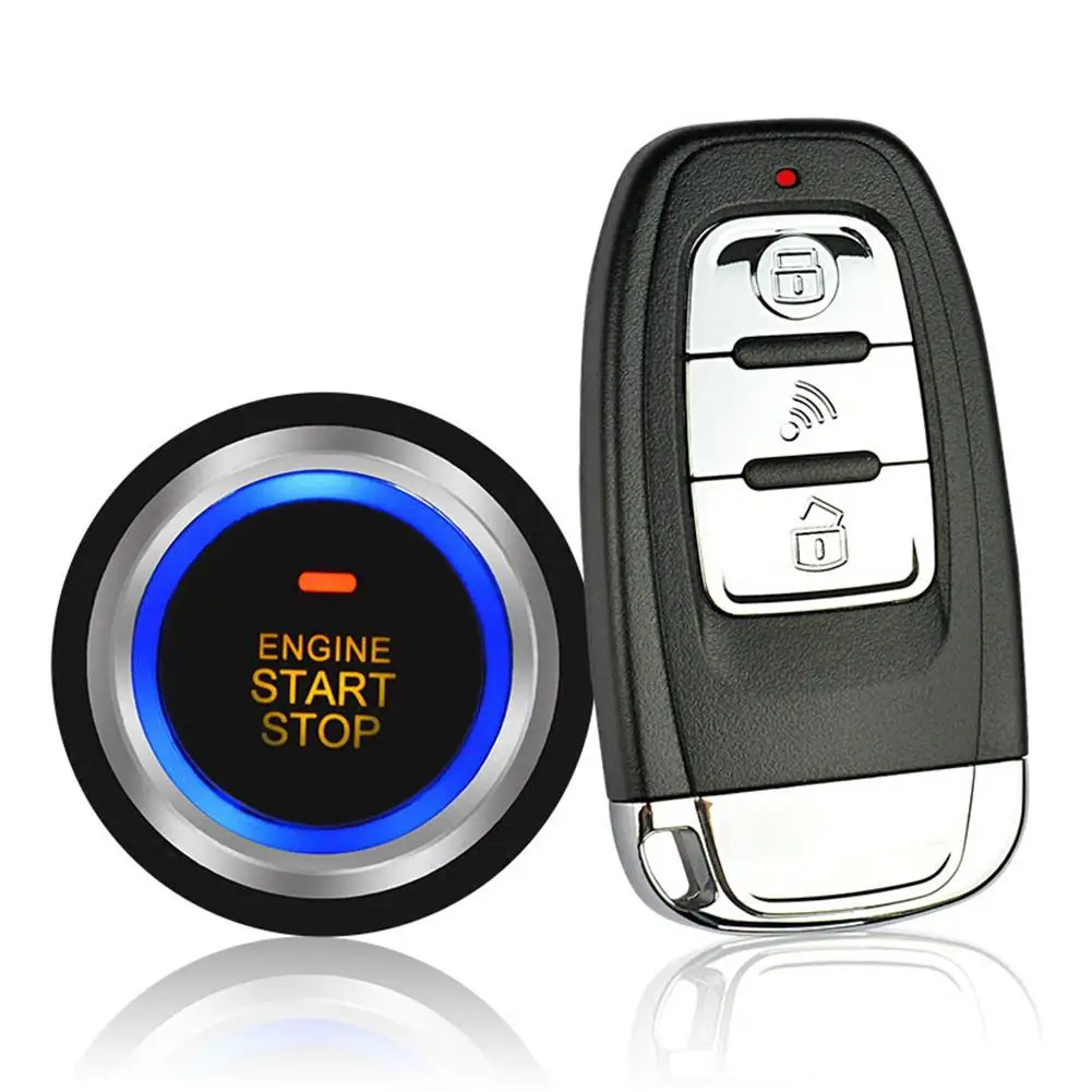 12V Car Remote Alarm System Remote Central Door Lock Keyless System SUV Anti-theft Keyless Entry Starter Auto Accessories Tool