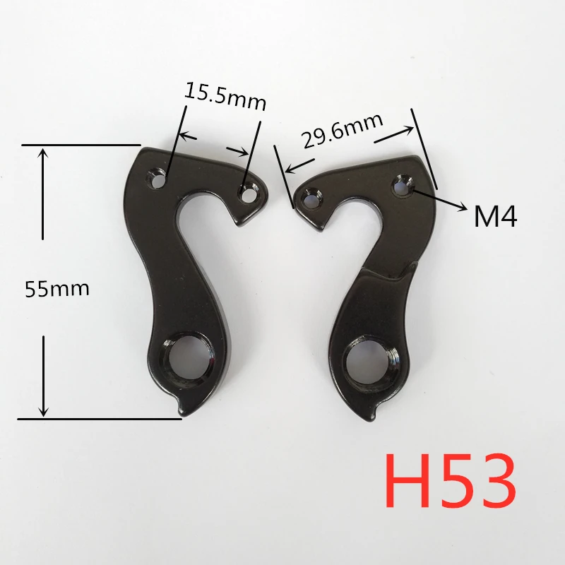 

2pcs Bicycle Rear Derailleur Hanger for Pinarello Prince Dogma F8 F10 F12 FNorco valence Focus Author bike Gear hanger dropouts