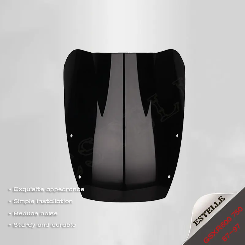 For Suzuki GSX600750  GSX600 750 87-97 Double bubble windshield windshield shield sun visor GSX600 750 1987-1997