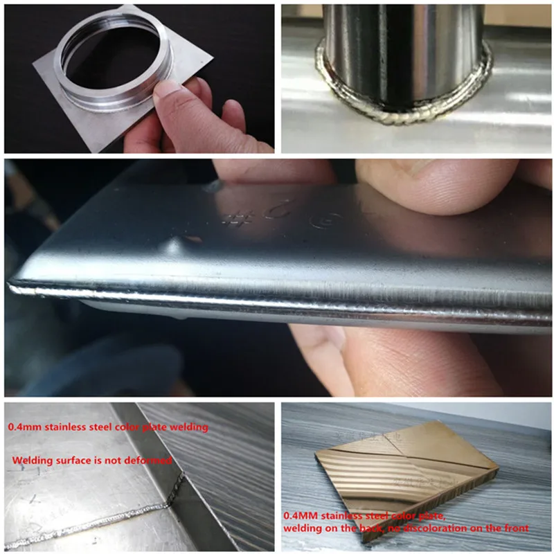 Soldador de arco inversor de 4,5 Kva, máquina de soldadura en frío DC Tig, tubería de brida de acero inoxidable/carbono, placa delgada, soldadura de doble uso