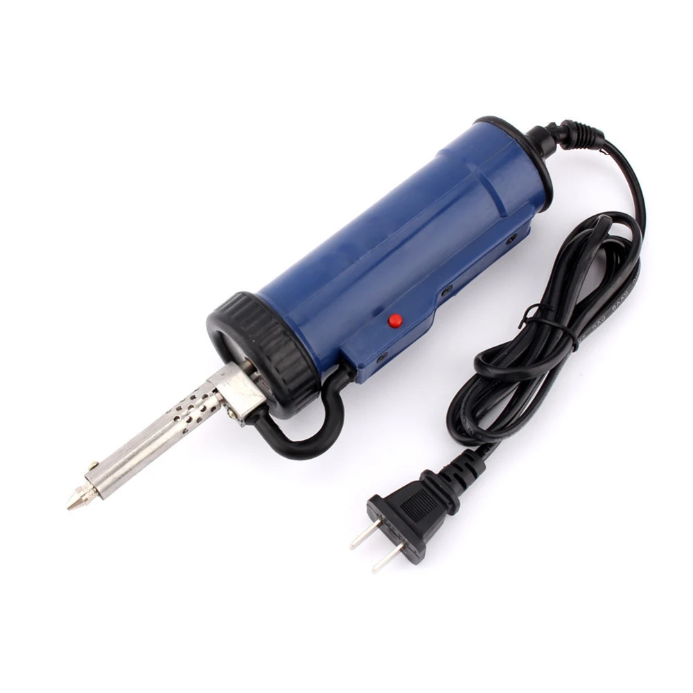 Solder Sucker 30W Electric Vacuum Desoldering Pump Iron Guns Soldering Repair Tool with Nozzle and Drill Rod 220V 50Hz